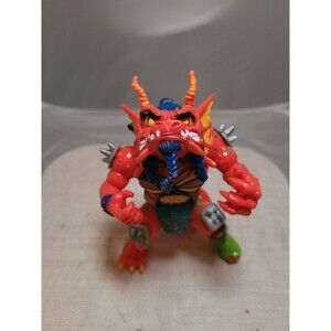 Teenage Mutant Ninja Turtles Hothead Dragon Figure 1992 Playmates TMNT Vintage